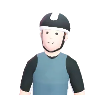 Bicyclist character preset