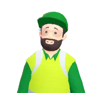 Sanitation worker character preset